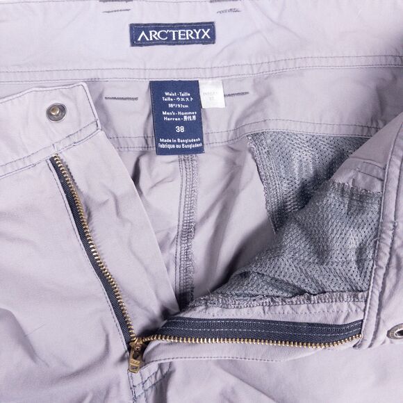 Arc'teryx Perimeter Pants Men 38x32 Gray Hiking Climbing Nylon Stretch Outdoor - Picture 2 of 13